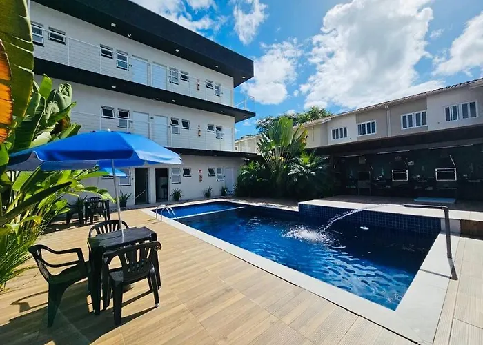 Loft 16 e 05 - Maranduba com piscina próximo a praia